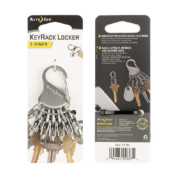 Nite Ize KEY RACK LOCKER SS KLK-11-R3